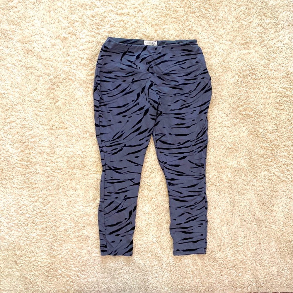 Rachel Zoe Zebra Print Yoga Pants - Activewear
